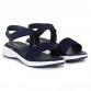 Flat beautiful Navy Blue color Sandal for Women and Girls